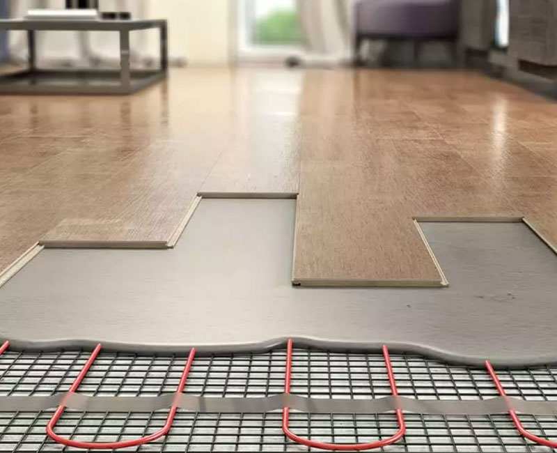 Underfloor Heating Electric Floor, Can I Put Vinyl Flooring Over Tiles With Underfloor Heating