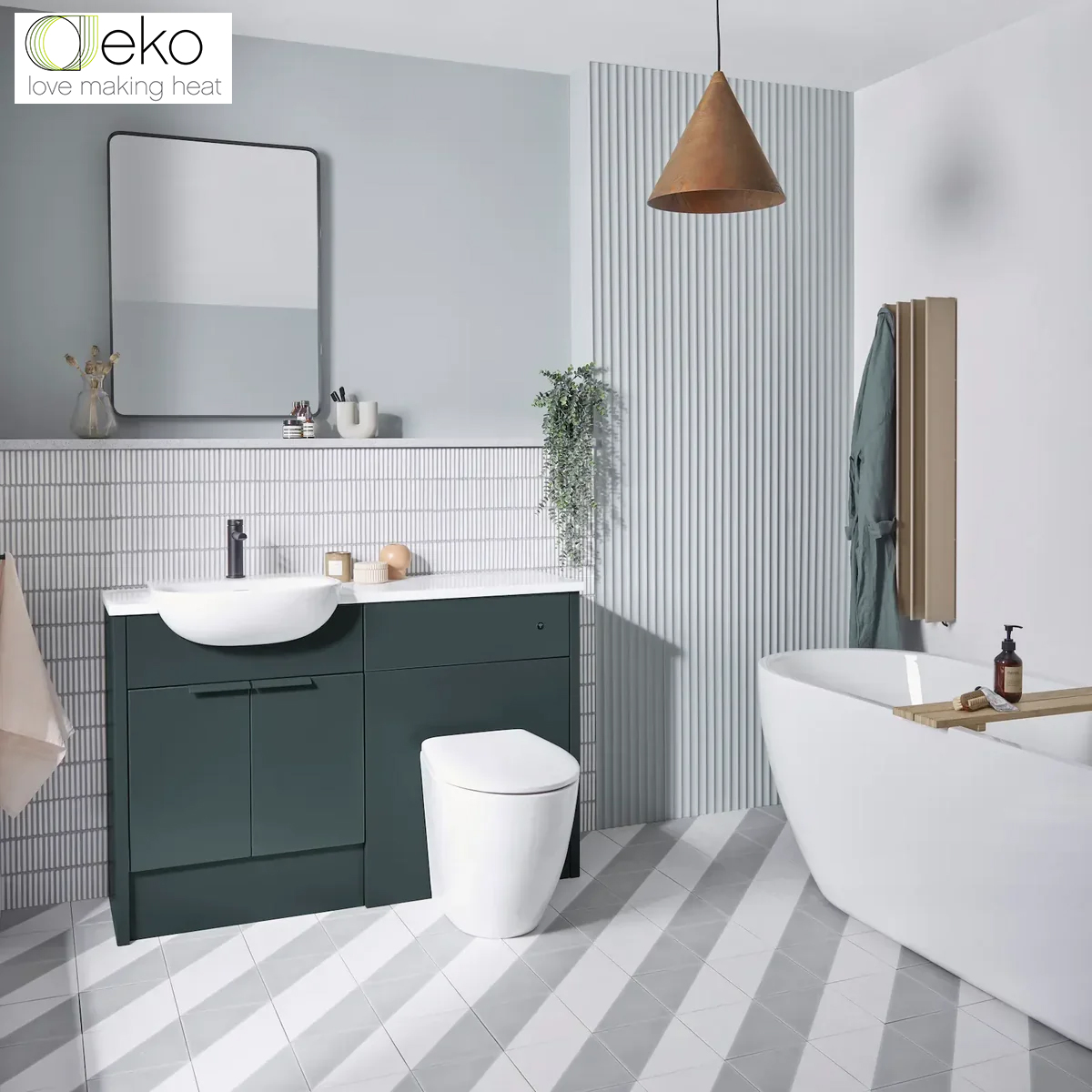 Gordon Heated Towel Rail - Image 9