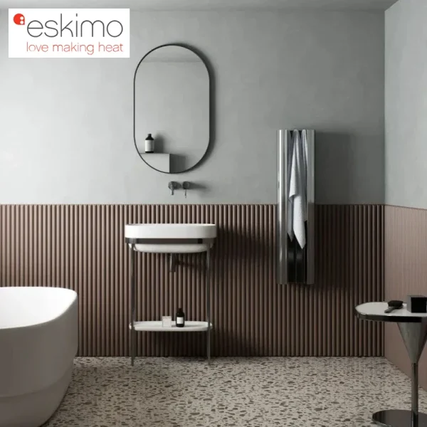 Loop Heated Towel Rail - Image 5
