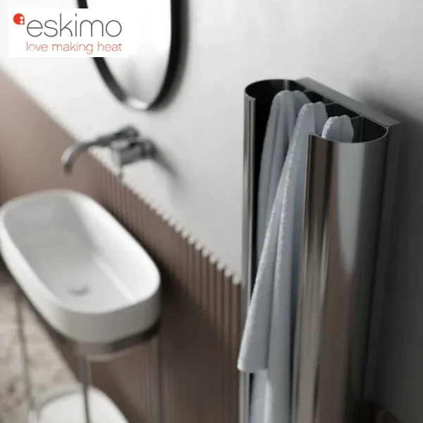 Loop Heated Towel Rail - Image 6